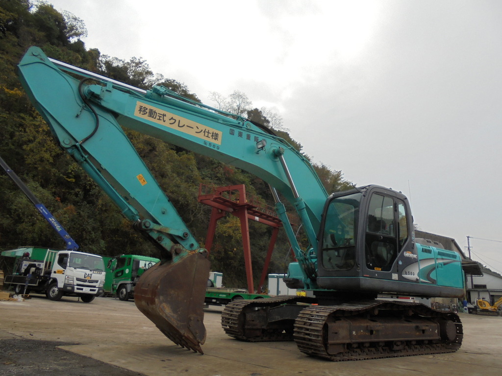 中古建設機械 中古 コベルコ建機 KOBELCO 油圧ショベル・バックホー ０．７－０．９立米 SK200-8