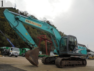 中古建設機械 中古 コベルコ建機 KOBELCO 油圧ショベル・バックホー ０．７－０．９立米 SK200-8