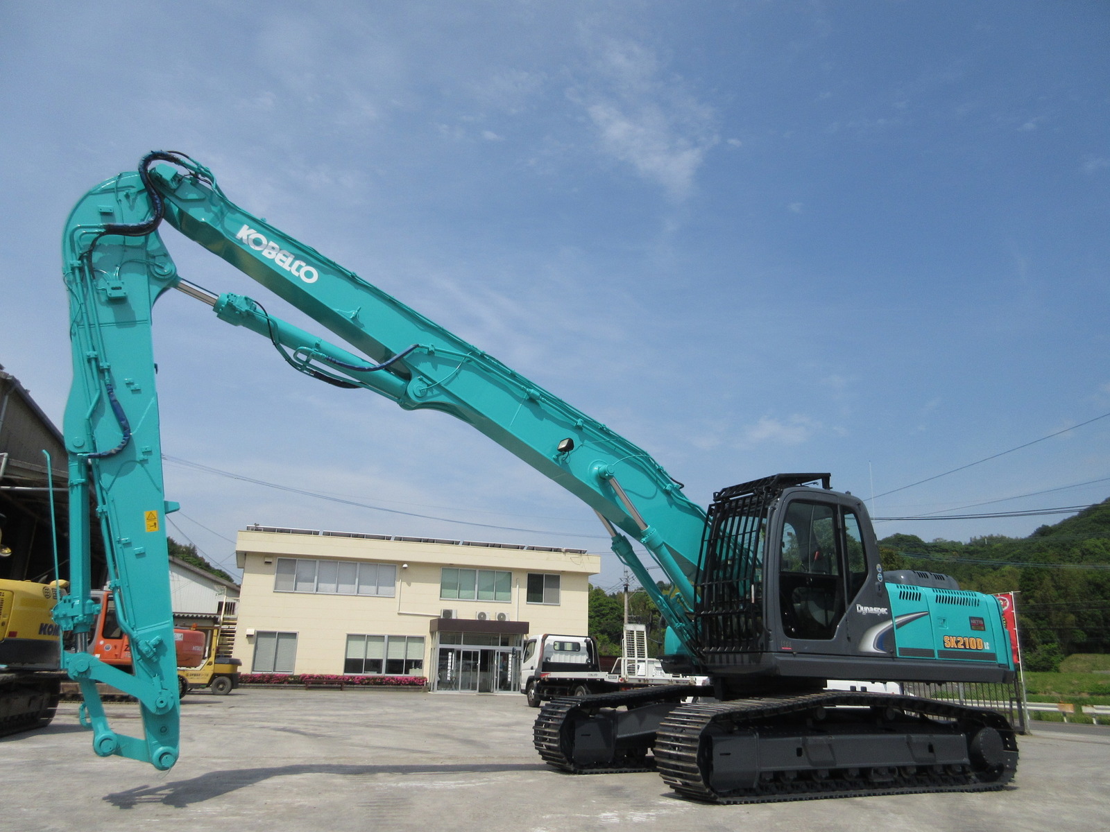 Used Construction Machine Used KOBELCO KOBELCO Demolition excavators Long front SK210DLC-8