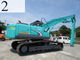 中古建設機械 中古 コベルコ建機 KOBELCO 解体機 ロングフロント・ハイリフト SK210DLC-8