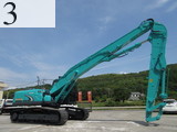 中古建設機械 中古 コベルコ建機 KOBELCO 解体機 ロングフロント・ハイリフト SK210DLC-8