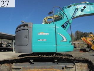 中古建設機械 中古 コベルコ建機 KOBELCO 油圧ショベル・バックホー ０．７－０．９立米 SK225SR