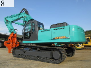 中古建設機械 中古 コベルコ建機 KOBELCO 解体機 ロングフロント・ハイリフト SK350DLC-8