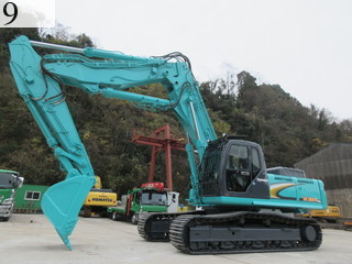 中古建設機械 中古 コベルコ建機 KOBELCO 解体機 ロングフロント・ハイリフト SK350DLC-8