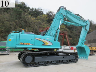 中古建設機械 中古 コベルコ建機 KOBELCO 解体機 ロングフロント・ハイリフト SK350DLC-8