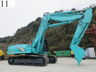 中古建設機械 中古 コベルコ建機 KOBELCO 解体機 ロングフロント・ハイリフト SK350DLC-8