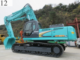 中古建設機械 中古 コベルコ建機 KOBELCO 解体機 ロングフロント・ハイリフト SK350DLC-8