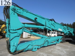 中古建設機械 中古 コベルコ建機 KOBELCO 解体機 ロングフロント・ハイリフト SK350DLC-8