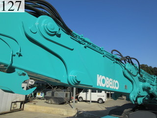 中古建設機械 中古 コベルコ建機 KOBELCO 解体機 ロングフロント・ハイリフト SK350DLC-8