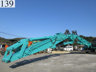 中古建設機械 中古 コベルコ建機 KOBELCO 解体機 ロングフロント・ハイリフト SK350DLC-8