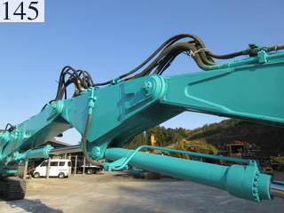 中古建設機械 中古 コベルコ建機 KOBELCO 解体機 ロングフロント・ハイリフト SK350DLC-8