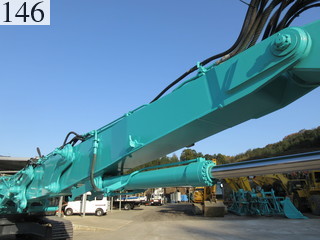 中古建設機械 中古 コベルコ建機 KOBELCO 解体機 ロングフロント・ハイリフト SK350DLC-8