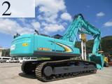 中古建設機械 中古 コベルコ建機 KOBELCO 解体機 ロングフロント・ハイリフト SK350DLC-8