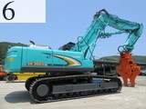 中古建設機械 中古 コベルコ建機 KOBELCO 解体機 ロングフロント・ハイリフト SK350DLC-8