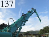 中古建設機械 中古 コベルコ建機 KOBELCO 解体機 ロングフロント・ハイリフト SK350DLC-8