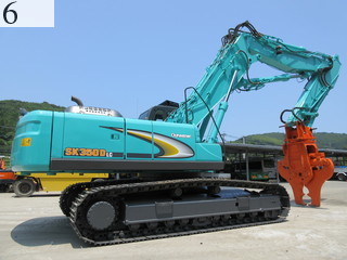 中古建設機械 中古 コベルコ建機 KOBELCO 解体機 ロングフロント・ハイリフト SK350DLC-8