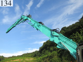 中古建設機械 中古 コベルコ建機 KOBELCO 解体機 ロングフロント・ハイリフト SK350DLC-8