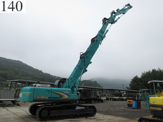 中古建設機械 中古 コベルコ建機 KOBELCO 解体機 ロングフロント・ハイリフト SK350DLC-8