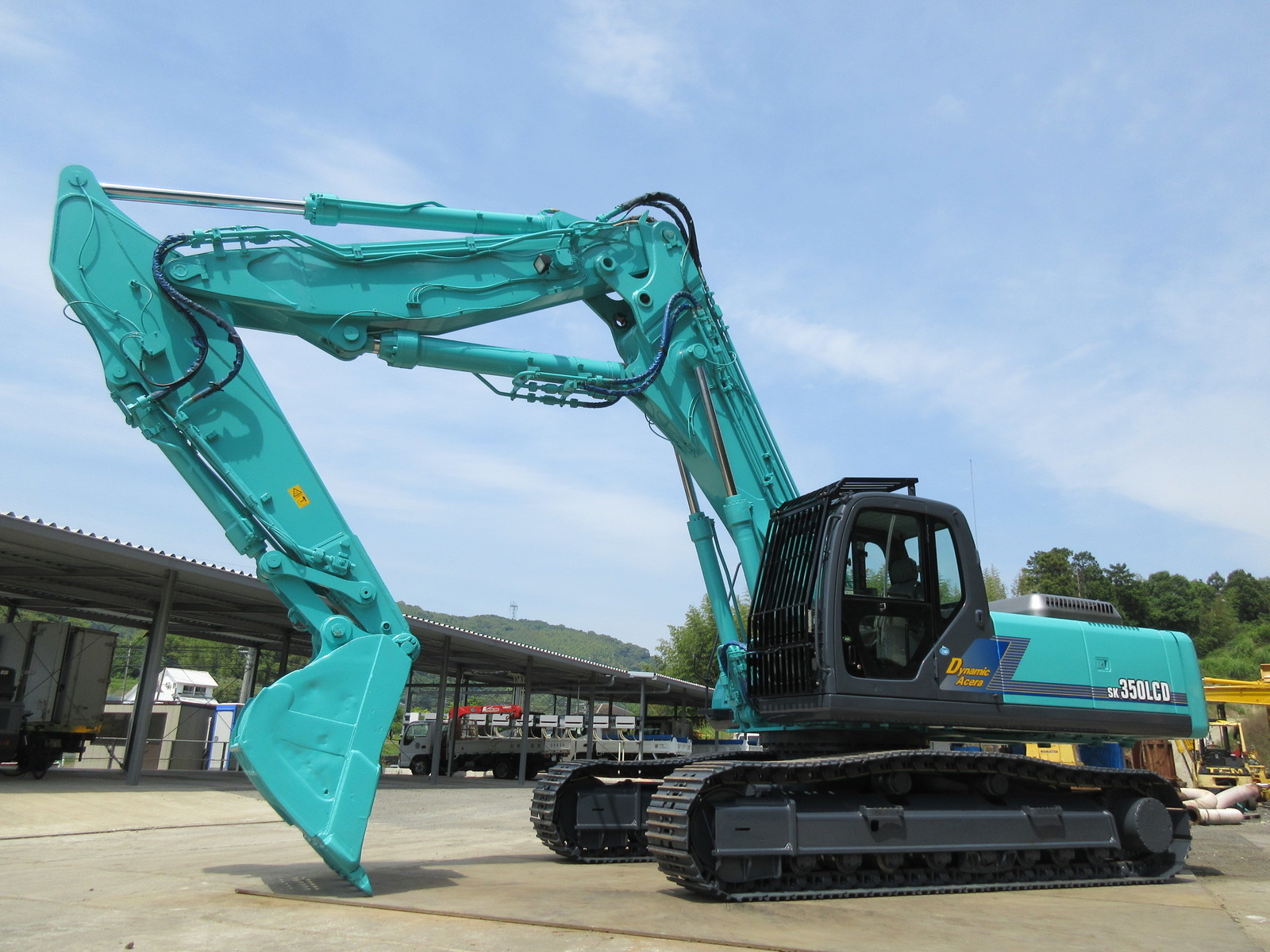 中古建設機械 中古 コベルコ建機 KOBELCO 解体機 ロングフロント・ハイリフト SK350LCD-6