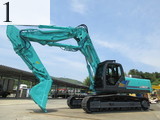 中古建設機械 中古 コベルコ建機 KOBELCO 解体機 ロングフロント・ハイリフト SK350LCD-6