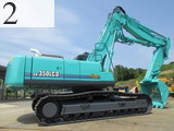 中古建設機械 中古 コベルコ建機 KOBELCO 解体機 ロングフロント・ハイリフト SK350LCD-6