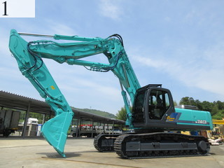 中古建設機械 中古 コベルコ建機 KOBELCO 解体機 ロングフロント・ハイリフト SK350LCD-6