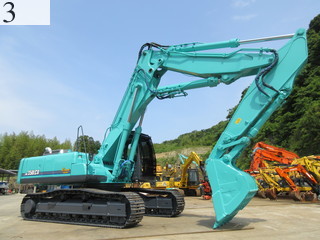 中古建設機械 中古 コベルコ建機 KOBELCO 解体機 ロングフロント・ハイリフト SK350LCD-6