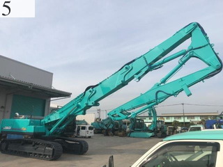 中古建設機械 中古 コベルコ建機 KOBELCO 解体機 ロングフロント・ハイリフト SK350LCD-6