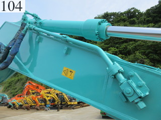 中古建設機械 中古 コベルコ建機 KOBELCO 解体機 ロングフロント・ハイリフト SK350LCD-6