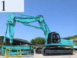 中古建設機械 中古 コベルコ建機 KOBELCO 解体機 ロングフロント・ハイリフト SK450LC-6