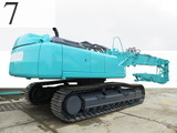 中古建設機械 中古 コベルコ建機 KOBELCO 解体機 ロングフロント・ハイリフト SK450LC-6