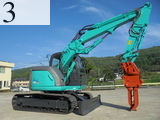 中古建設機械 中古 コベルコ建機 KOBELCO 解体機 ロングフロント・ハイリフト SK70SR-1ES