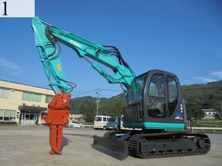 中古建設機械 中古 コベルコ建機 KOBELCO 解体機 ロングフロント・ハイリフト SK70SR-1ES