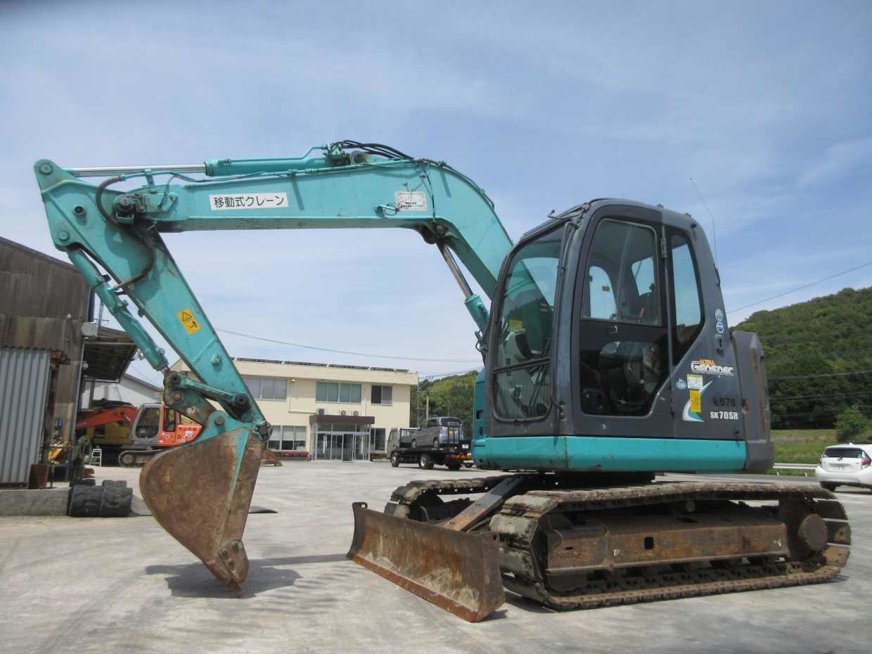 中古建設機械 中古 コベルコ建機 KOBELCO 油圧ショベル・バックホー ０．２－０．３立米 SK70SR-2