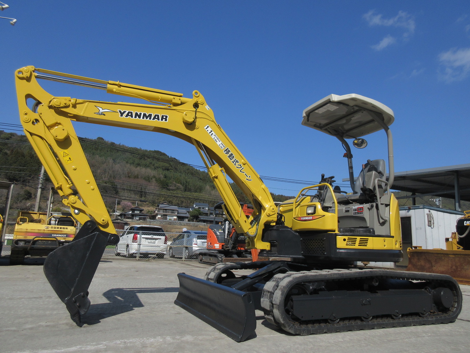 Used Construction Machine Used YANMAR YANMAR Excavator 0.2-0.3m3 ViO40-5B