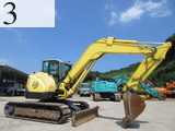 中古建設機械 中古 ヤンマーディーゼル YANMAR 油圧ショベル・バックホー ０．２－０．３立米 ViO70-3A