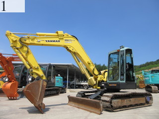 中古建設機械 中古 ヤンマーディーゼル YANMAR 油圧ショベル・バックホー ０．２－０．３立米 ViO70-3A