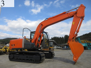 中古建設機械 中古 日立建機 HITACHI 油圧ショベル・バックホー ０．４－０．５立米 ZX110-3