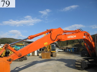 中古建設機械 中古 日立建機 HITACHI 油圧ショベル・バックホー ０．４－０．５立米 ZX110-3