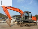 中古建設機械 中古 日立建機 HITACHI 油圧ショベル・バックホー ０．４－０．５立米 ZX120-3