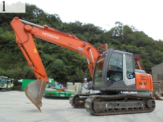 中古建設機械 中古 日立建機 HITACHI 油圧ショベル・バックホー ０．４－０．５立米 ZX120-3