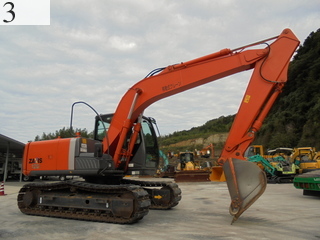 中古建設機械 中古 日立建機 HITACHI 油圧ショベル・バックホー ０．４－０．５立米 ZX120-3