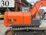 中古建設機械 中古 日立建機 HITACHI 油圧ショベル・バックホー ０．４－０．５立米 ZX120-5B