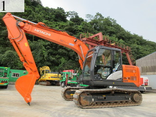 中古建設機械 中古 日立建機 HITACHI 油圧ショベル・バックホー ０．４－０．５立米 ZX120-5B