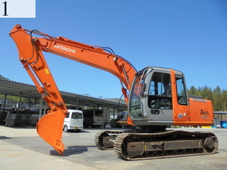 中古建設機械 中古 日立建機 HITACHI 油圧ショベル・バックホー ０．４－０．５立米 ZX120