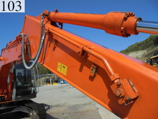 中古建設機械 中古 日立建機 HITACHI 油圧ショベル・バックホー ０．４－０．５立米 ZX120