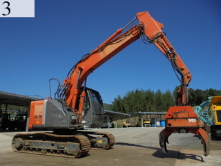 中古建設機械 中古 日立建機 HITACHI 林業機械 プロセッサー ZX135US-3