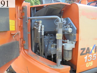 中古建設機械 中古 日立建機 HITACHI 林業機械 プロセッサー ZX135US-3