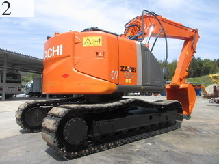 中古建設機械 中古 日立建機 HITACHI 油圧ショベル・バックホー ０．４－０．５立米 ZX135US-3