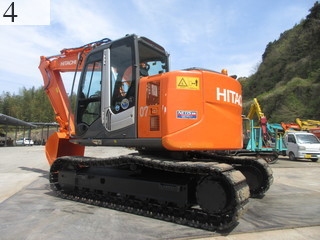 中古建設機械 中古 日立建機 HITACHI 油圧ショベル・バックホー ０．４－０．５立米 ZX135US-3